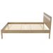 Cama de Solteiro CM8010 Para Colchão de 88cm Amêndoa/Branco Tecnomobili