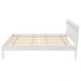 Cama de Solteiro CM8010 Para Colchão de 88cm Branca Tecnomobili