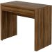 Escrivaninha Mesa de Escritório 90 cm 1 Gaveta Nogal