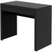 Escrivaninha Mesa de Escritório 90 cm 1 Gaveta Preto