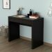 Escrivaninha Mesa de Escritório 90 cm 1 Gaveta Preto