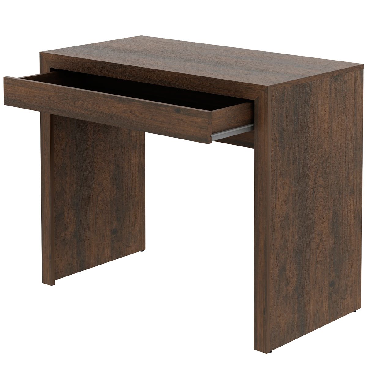 Escrivaninha Mesa de Escritório 90 cm 1 Gaveta Rústico