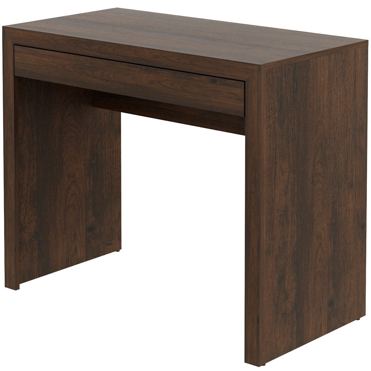 Escrivaninha Mesa de Escritório 90 cm 1 Gaveta Rústico
