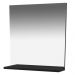 Espelheira Preta Suspensa para Banheiro BN3642 45x46,5cm Tecnomobili