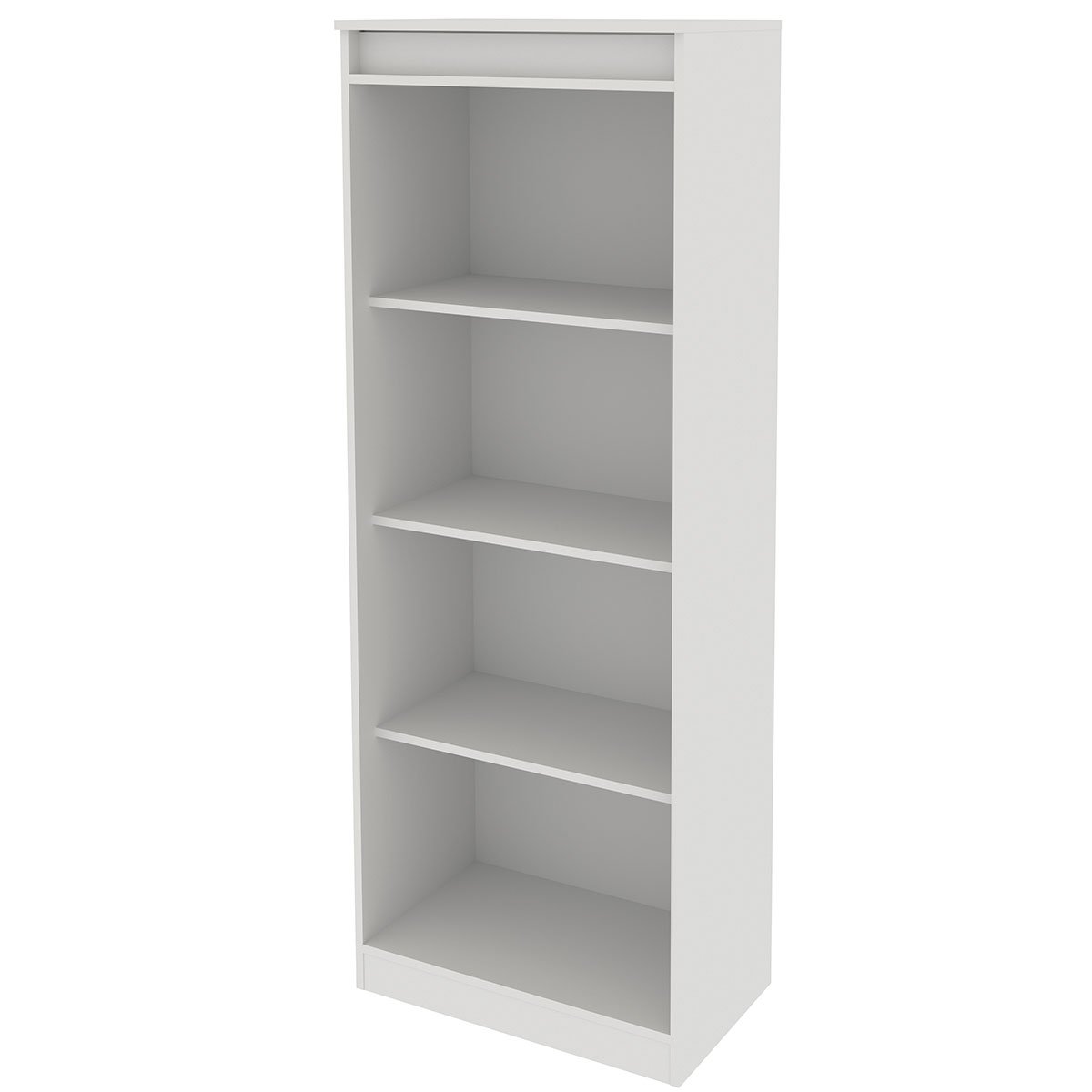Estante Armário Alta Livreiro Multiuso Office 4 Prateleiras Branco