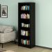 Estante Armário Alta Livreiro Multiuso Office 5 Prateleiras Preto
