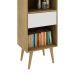 Estante Baixa Natural/Off White