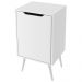 Gabinete Branco 45cm para Banheiro Lavabo com 1 Porta BN3641 Tecnomobili Sem Cuba