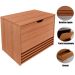 Gabinete de Banheiro 60 cm 1 Porta 1 Gaveta Sâmia Amêndoa