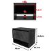 Gabinete de Banheiro 60 cm 1 Porta e Nicho Valente Mármore Lunar
