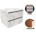Gabinete de Banheiro 60 cm com 2 Gavetas Joana Mármore Branco