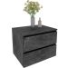 Gabinete de Banheiro 60 cm com 2 Gavetas Joana Mármore Lunar