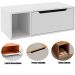 Gabinete de Banheiro 80 cm com 1 Porta e Nicho Branco
