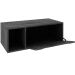 Gabinete de Banheiro 80 cm com 1 Porta e Nicho Mármore Lunar