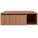 Gabinete de Banheiro 80 cm com 1 Porta e Nicho Marina Amêndoa