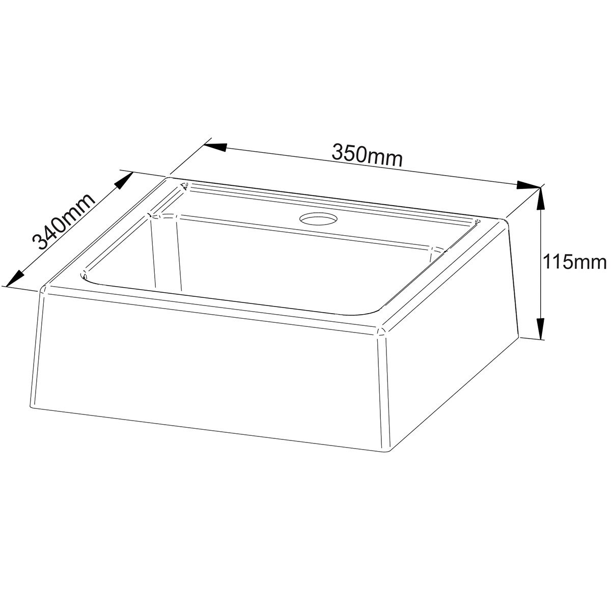 Kit Gabinete e Espelheira de Banheiro 60 cm com Cuba Sâmia Amêndoa/Mármore Lunar