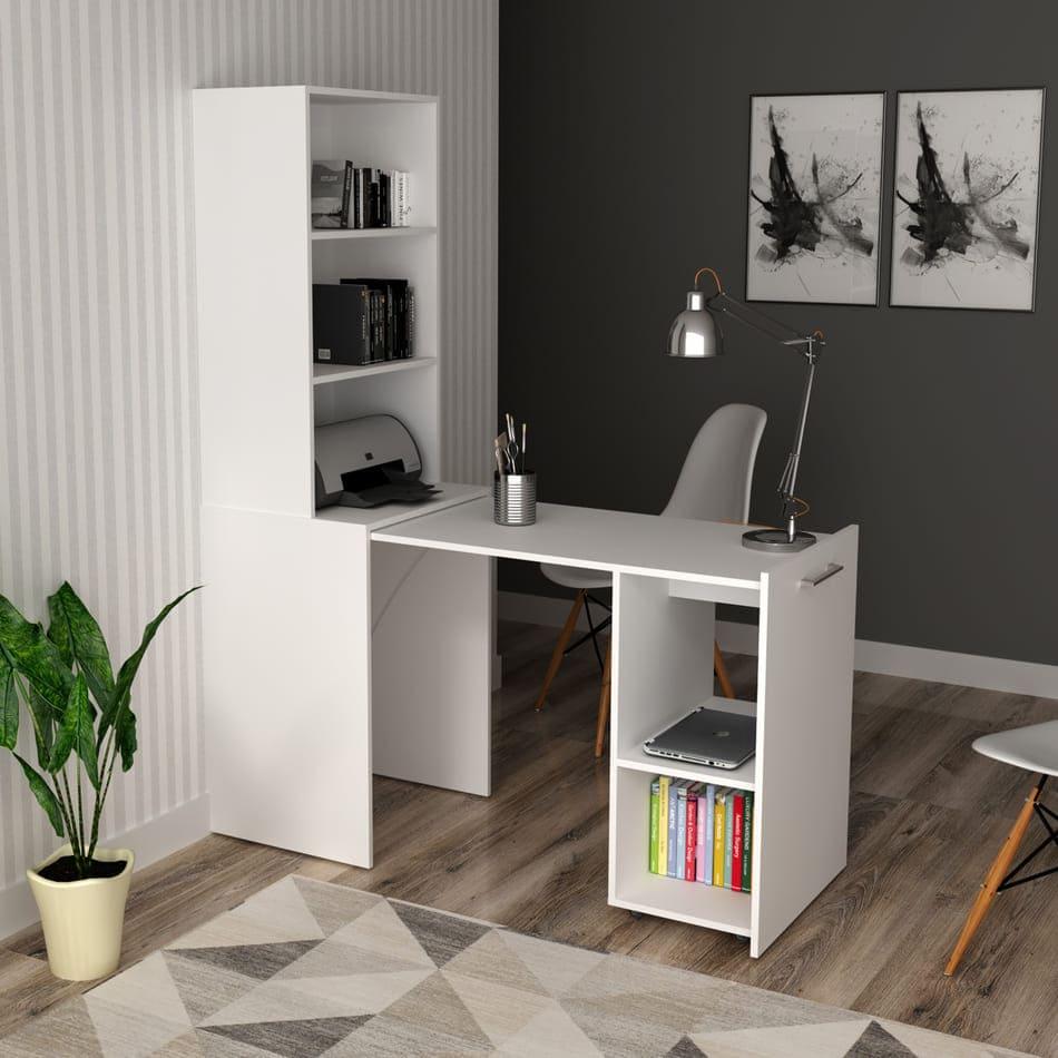 Mesa Articulável Alta Branco
