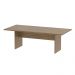Mesa De Reunião Para Escritório 220x100cm Me4190 Amêndoa