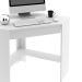 Mesa Escrivaninha de Canto para Escritório 1 Gaveta Branco