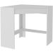 Mesa Escrivaninha de Canto para Escritório 1 Gaveta Branco