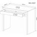 Mesa Escrivaninha para Escritório 90x46,5x74,5cm com 1 Gaveta Branca ME4107 Tecnomobili
