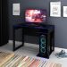Mesa Gamer Preto/Azul