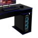 Mesa Gamer Preto/Azul