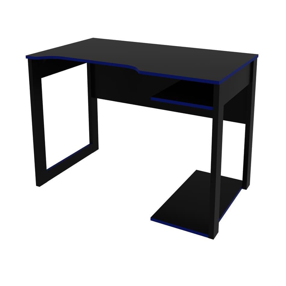 Mesa Gamer Preto/Azul