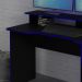 Mesa Gamer Preto/Azul