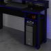 Mesa Gamer Preto/Azul