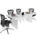 Mesa de Reunião para Escritório Grande Branco