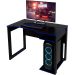 Mesa para Computador Escrivaninha Gamer  Preto/Azul