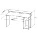 Mesa para Computador Gamer Espaço para 2 Monitores e CPU Preto/Verde