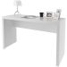 Mesa para Escritório Escrivaninha 127 cm Branco