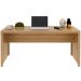 Mesa para Escritório Escrivaninha 163 cm Amêndoa