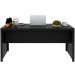 Mesa para Escritório Escrivaninha 163 cm Preto