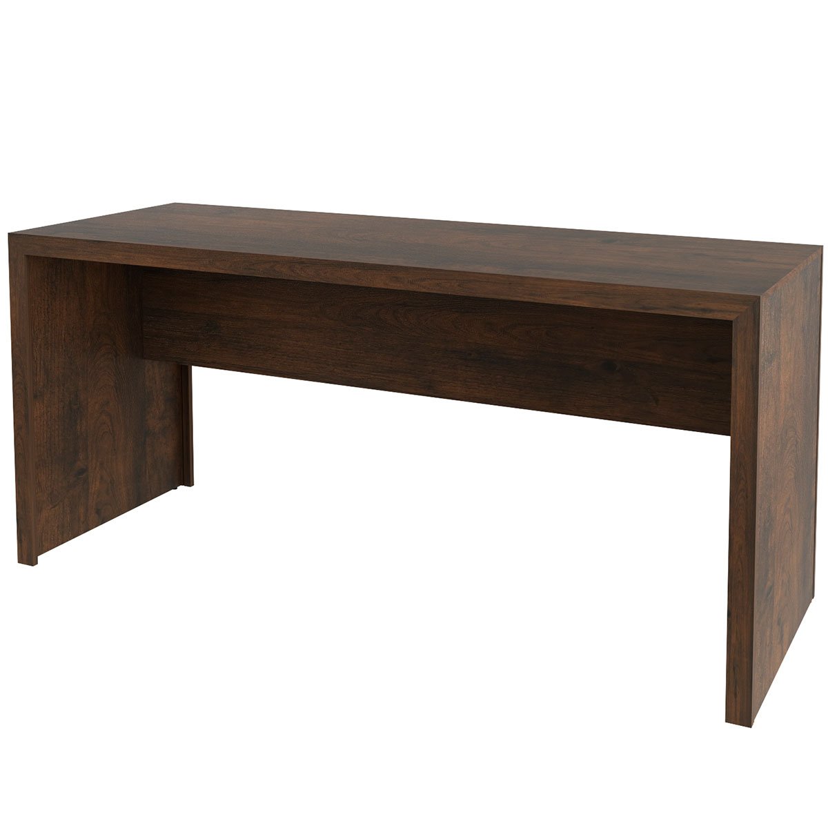 Mesa para Escritório Escrivaninha 163 cm Rústico