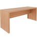 Mesa para Escritório Escrivaninha 180 cm Amêndoa