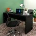 Mesa para Escritório Escrivaninha 180 cm Preto
