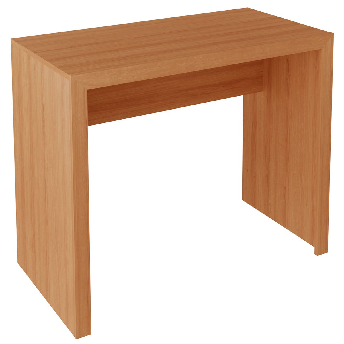 Mesa para Escritório Escrivaninha 90 cm Amêndoa