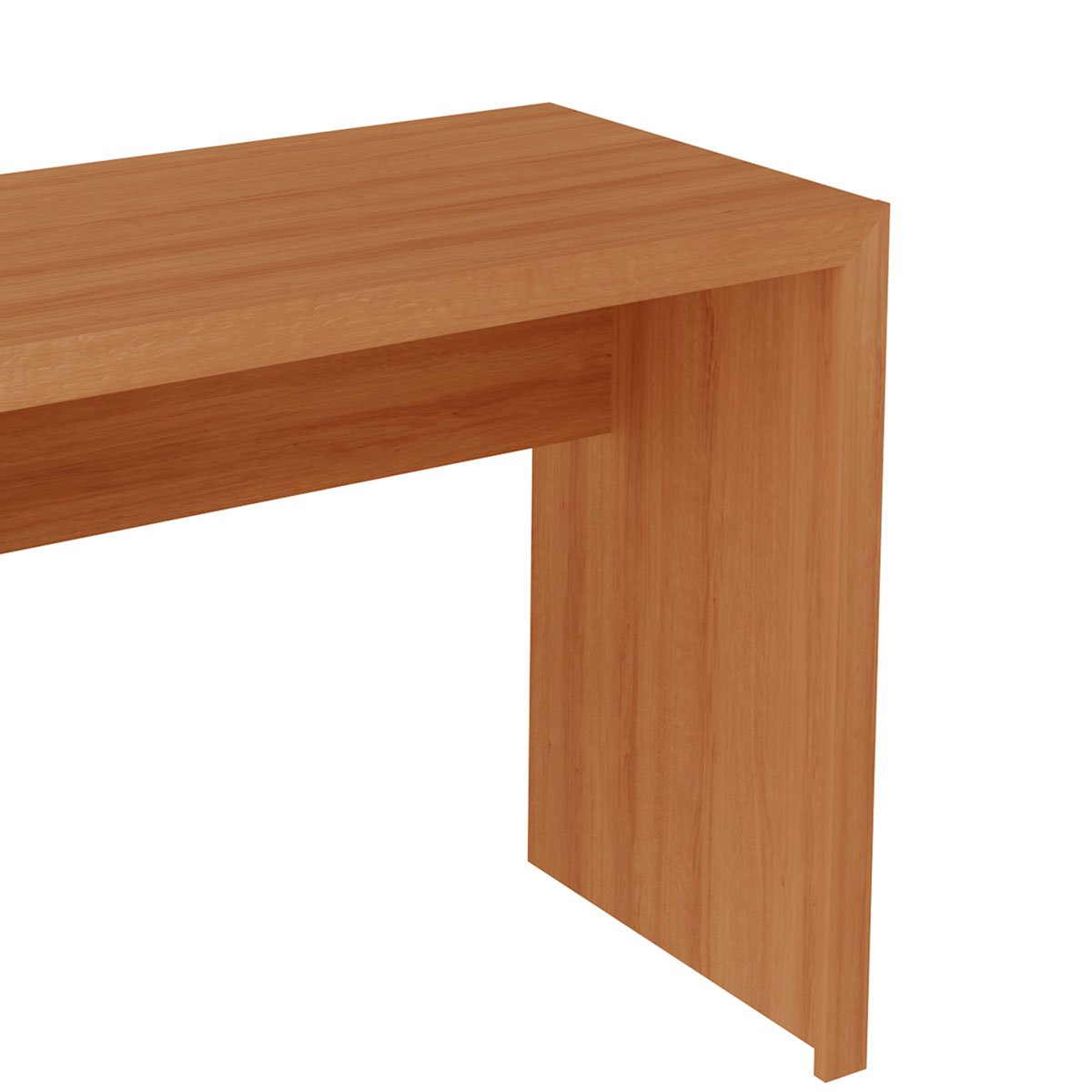 Mesa para Escritório Escrivaninha 90 cm Amêndoa