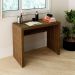 Mesa para Escritório Escrivaninha 90 cm Nogal