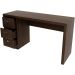 Mesa para Escritório Reversível 136 cm 3 gavetas Rústico