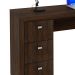Mesa para Escritório Reversível 136 cm 3 gavetas Rústico