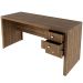 Mesa para Escritório Reversível 155 cm 3 gavetas Nogal