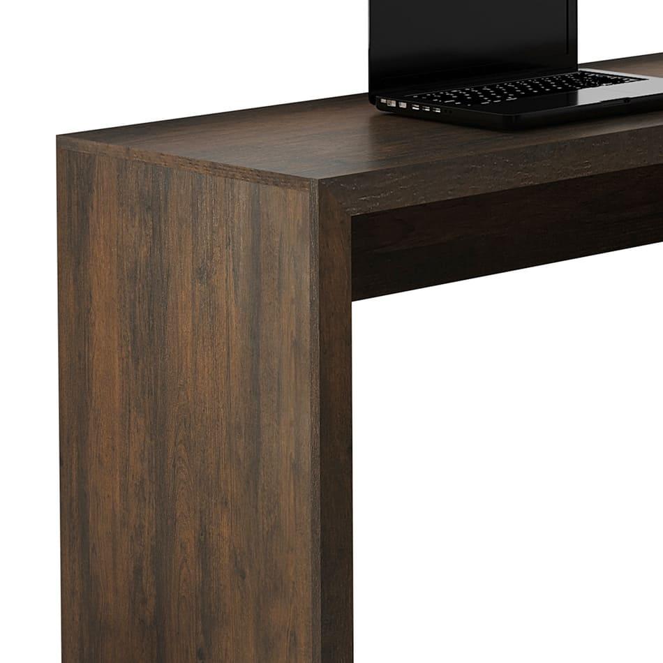 Mesa para Escritório com 2 gavetas Rústico