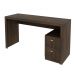 Mesa para Escritório com 2 gavetas Rústico