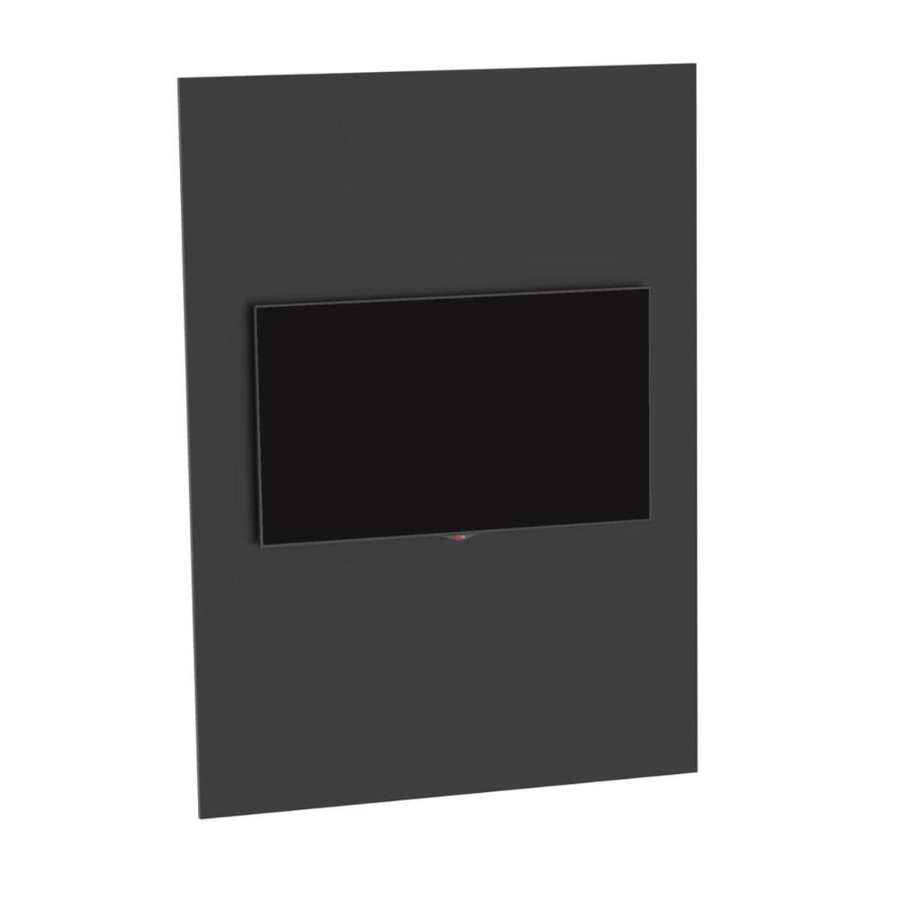 Painel Para Escritório 100x136cm Tv Até 37'' Pa2916 Preto