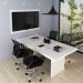 Painel Para Escritório 90x136cm Tv Até 32'' Pa2915 Branco