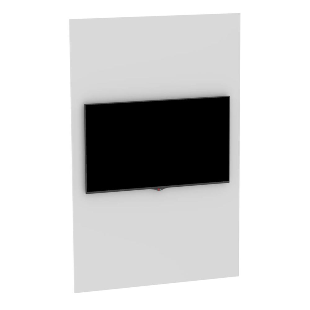 Painel Para Escritório 90x136cm Tv Até 32'' Pa2915 Branco
